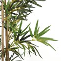 VidaXL Sztuczny bambus, 828 liści, 150 cm, zielony