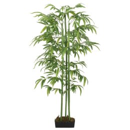 VidaXL Sztuczny bambus, 576 liści, 150 cm, zielony