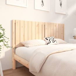 VidaXL Wezgłowie łóżka, 165,5x4x100 cm, lite drewno sosnowe