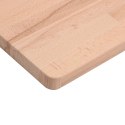 VidaXL Blat do biurka, 100x60x2,5 cm, lite drewno bukowe