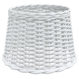 VidaXL Klosz lampy wiszącej, biały, Ø40x26 cm, wiklina