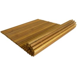 VidaXL Mata łazienkowa, drewno akacjowe, 80 x 50 cm