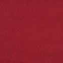 VidaXL Fotel bujany, winna czerwień, tapicerowany aksamitem