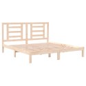 VidaXL Rama łóżka, lite drewno, 180x200 cm
