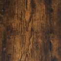 VidaXL Biurko, przydymiony dąb, 149x149x75 cm, materiał drewnopochodny
