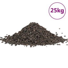 VidaXL Żwirek bazaltowy, 25 kg, czarny, 5-8 mm
