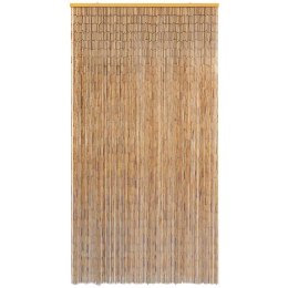 VidaXL Zasłona na drzwi, bambusowa, 120 x 220 cm