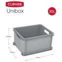 Curver Skrzynka Unibox L, 30 L, szara