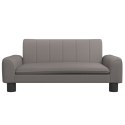 VidaXL Sofa dla dzieci, kolor taupe, 70x45x30 cm, obita tkaniną