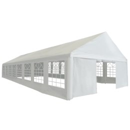 VidaXL Namiot imprezowy z PE, 6 x 16 m, biały
