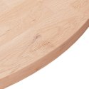 VidaXL Okrągły blat do stolika, Ø70x2,5 cm, surowe drewno dębowe