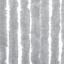 VidaXL Zasłona przeciwko owadom, szara, 56x185 cm, szenil