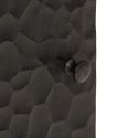 VidaXL Szafka wisząca do łazienki, czarna, 38x33x48 cm, drewno mango