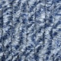 VidaXL Zasłona przeciwko owadom, niebiesko-biała, 100x230 cm, szenil
