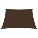 VidaXL Żagiel ogrodowy, tkanina Oxford, kwadrat, 2,5x2,5 m, brązowy