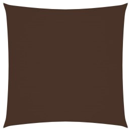 VidaXL Żagiel ogrodowy, tkanina Oxford, kwadratowy, 7x7 m, brązowy