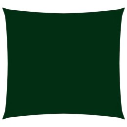 VidaXL Żagiel przeciwsłoneczny, tkanina Oxford, kwadrat, 4x4 m, zieleń