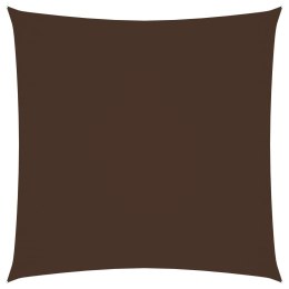 VidaXL Żagiel ogrodowy, tkanina Oxford, kwadratowy, 6x6 m, brązowy