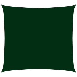 VidaXL Żagiel przeciwsłoneczny, tkanina Oxford, 2,5x2,5 m, zielony
