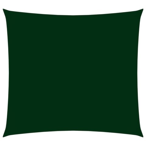 VidaXL Żagiel przeciwsłoneczny, tkanina Oxford, 2,5x2,5 m, zielony