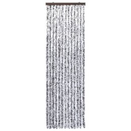 VidaXL Zasłona przeciwko owadom, brązowo-beżowa, 120x220 cm, szenil