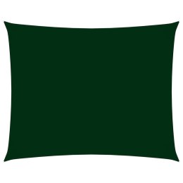 VidaXL Prostokątny żagiel ogrodowy, tkanina Oxford, 2x3,5 m, zielony
