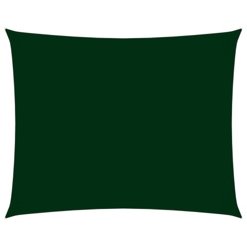 VidaXL Prostokątny żagiel ogrodowy, tkanina Oxford, 2x3,5 m, zielony
