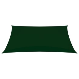 VidaXL Prostokątny żagiel ogrodowy z tkaniny Oxford, 5x7 m, zielony