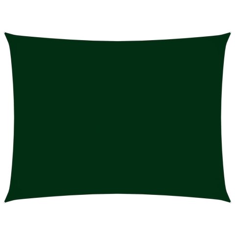 VidaXL Prostokątny żagiel ogrodowy, tkanina Oxford, 2,5x4 m, zielony