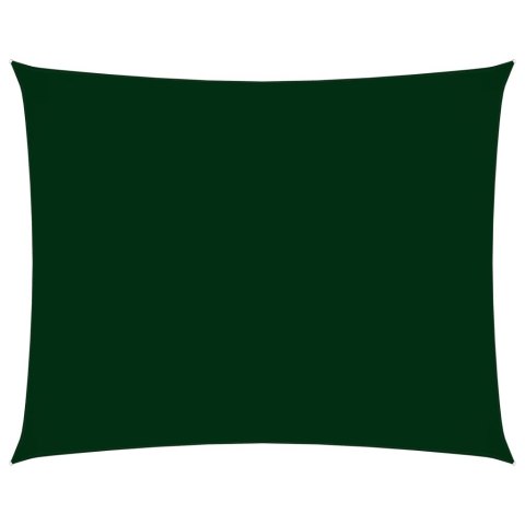 VidaXL Prostokątny żagiel ogrodowy z tkaniny Oxford, 4x5 m, zielony