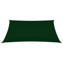 VidaXL Prostokątny żagiel ogrodowy z tkaniny Oxford, 4x5 m, zielony
