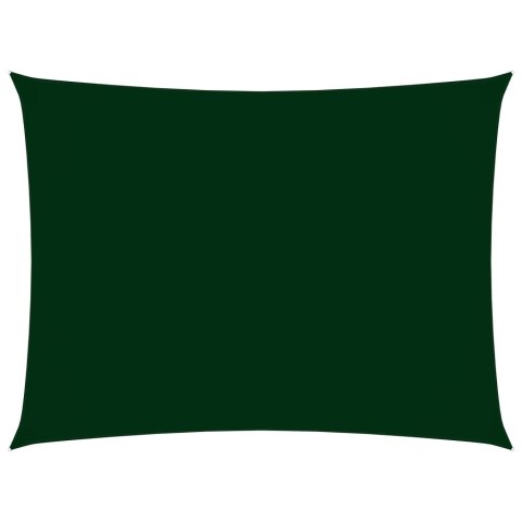 VidaXL Prostokątny żagiel ogrodowy z tkaniny Oxford, 2x4 m, zielony
