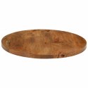 VidaXL Blat stołu, Ø 60x2,5 cm, okrągły, surowe drewno mango