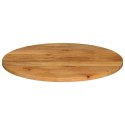 VidaXL Blat stołu, Ø 70x2,5 cm, okrągły, lite drewno mango