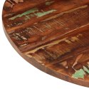 VidaXL Blat stołu, Ø 80x1,5 cm, okrągły, lite drewno z odzysku
