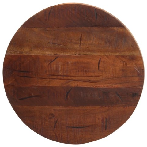 VidaXL Blat stołu, Ø 60x2,5 cm, okrągły, lite drewno z odzysku