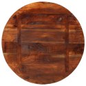 VidaXL Blat stołu, Ø 70x2,5 cm, okrągły, lite drewno z odzysku