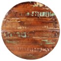 VidaXL Blat stołu, Ø 90x3,8 cm, okrągły, lite drewno z odzysku