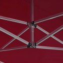 VidaXL Profesjonalny, składany namiot imprezowy, 4,5 x 3 m, czerwony