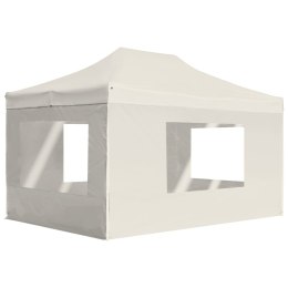 VidaXL Profesjonalny, składany namiot ze ścianami, 4,5x3 m, aluminiowy