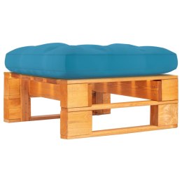 VidaXL Ogrodowy stołek z palet, impregnowane na brązowo drewno sosnowe