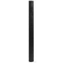 VidaXL Dywan prostokątny, czarny, 80x500 cm, bambusowy