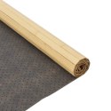 VidaXL Dywan prostokątny, jasny naturalny, 80x300 cm, bambusowy