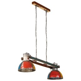 VidaXL Industrialna lampa wisząca, 25 W, kolorowa, 111 cm, E27