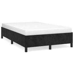 VidaXL Rama łóżka, ciemnozielona, 120x190 cm, aksamitna