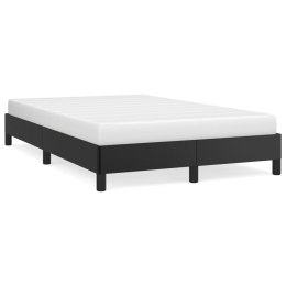 VidaXL Rama łóżka, czarna, 120x190 cm, sztuczna skóra