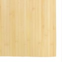 VidaXL Dywan prostokątny, jasny naturalny, 80x400 cm, bambusowy