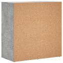VidaXL Szafka, szarość betonu, 79x38x80 cm, materiał drewnopochodny