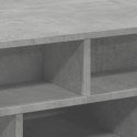 VidaXL Stolik kawowy, szarość betonu, 70x70x29 cm