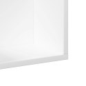 VidaXL Szafka wisząca, biała, 99x18x16,5 cm, materiał drewnopochodny